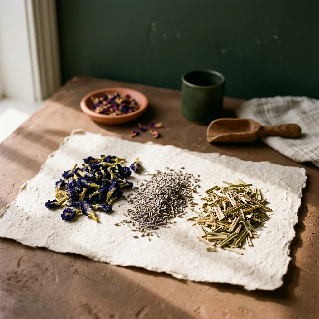 Saanjh founder crafting premium herbal tea blends