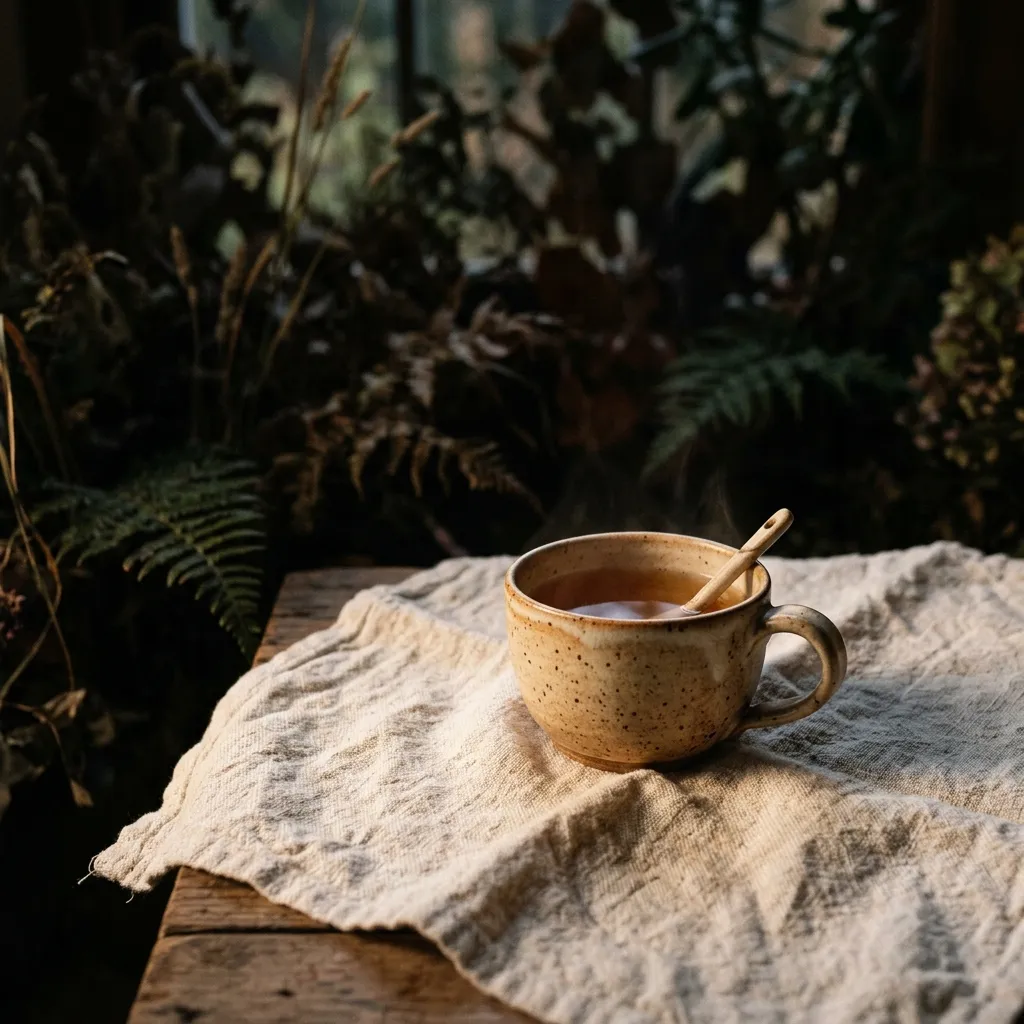 Saanjh premium herbal tea warm twilight evening ritual